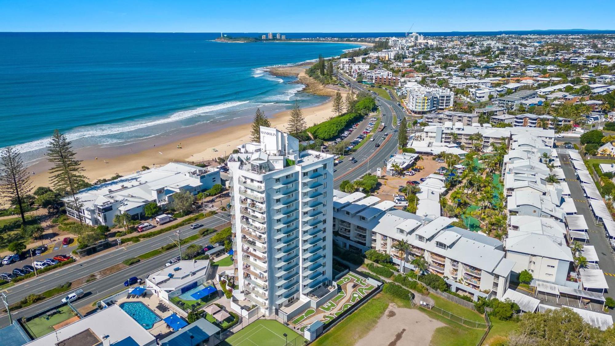 Mandolin Beachfront Resort Alexandra Headland Exteriér fotografie